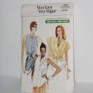 Very Easy Very Vogue Shirt Blouse pattern 7257 Uncut Size 6-8-10 No. 48 Very Easy Very Vogue Shirt Blouse pattern 7257 Uncut Size 6-8-10 No. 48