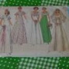 Simplicity 6940  Size 8 Bust 31 1/2 Misses Bridal Bridesmaid Prom Dress 1975  No. 117