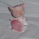 Kreiss pink glass cat cutie No. 117