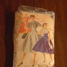 Vintage Simplicity pattern 1006 Size 14 Junior Misses Dress empire style 1950s dress No. 119 Vintage Simplicity pattern 1006 Size 14 Junior Misses Dress empire style 1950s dress No. 119