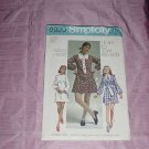 Simplicity Sewing Pattern 8920 Size 12 Bust 34 Young Junior Teens Misses'  No. 120