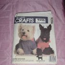 Uncut McCall's 9356 Dog sweatshirt t-shirt tuxedo lace collars raincoat detachable hood  No. 120