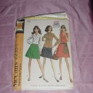 vtg Uncut McCall's 2235 Misses blouse skirts scarf size 8 Bust 31 1/2   No. 120