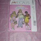 Uncut Girls top dress pants McCall's  5311 Size CH (7-8-10)  No. 120