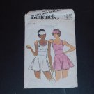 Vintage  Pattern Butterick 4187 tennis outfit Dress Briefs Visor Size 12  No. 141