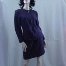 2 piece suit I.N. Studio black and eggplant houndstooth career suit No. 121 2 piece suit I.N. Studio black and eggplant houndstooth career suit No. 121