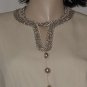 Albert Nipon Evening winter white 2 piece size 8 suit No. 120