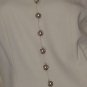 Albert Nipon Evening winter white 2 piece size 8 suit No. 120