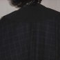 Cape Reversible Vintage Coat Wrap cape 1940s 1950s Wool blend jacquard No. 121