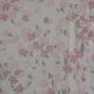 Bed jacket vintage Pink roses white background bed jacket Binstron bedjacket No. 122