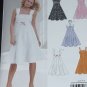 New Look Simplicity Pattern 6589 Summer dress high waist gored skirt No. 122