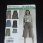 Simplicity Sewing Pattern skirt gaucho 3961 Size H5 6,8,10,12,14, No. 124