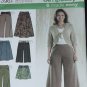 Simplicity Sewing Pattern skirt gaucho 3961 Size H5 6,8,10,12,14, No. 124
