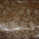 Floral brocade Vintage Fabric 3 yards Gold Roses 1950s 1960s 45 inches wide No. 126 Floral brocade Vintage Fabric 3 yards Gold Roses 1950s 1960s 45 inches wide No. 126