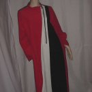 Miss Elaine Red black ivory caftan Vintage caftan dress loungewear nightwear Bust 44 No. 127 Miss Elaine Red black ivory caftan Vintage caftan dress loungewear nightwear Bust 44 No. 127