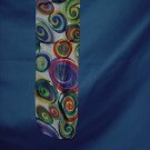 Scarf Vintage Geometric design Colorful oblong Scarf  No. 127