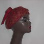 Mr. John Classic Vintage hat womens vintage Hat Beret Top knot  No. 128