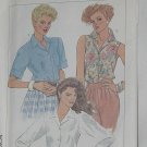 Simplicity Sewing Pattern Misses Shirts uncut 7471 Size 8 vintage 1986  No. 60