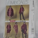 McCalls Misses 4977 petite cape jacket top skirt pants size Y (Ssm-sml-med) Uncut No. 60 McCalls Misses 4977 petite cape jacket top skirt pants size Y (Ssm-sml-med) Uncut No. 60