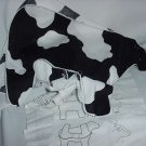 Cow fabric cut out parts Cow fabric cut out parts