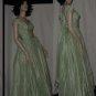 Vintage Formal light mint green prom dress evening gown 1960s No. 133