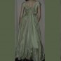 Vintage Formal light mint green prom dress evening gown 1960s No. 133
