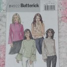 Butterick 4922 Misses/misses petite top long sleeve sleeveless size 14-20  Uncut No. 133