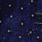 Papell Boutique Evening orchid sequin beaded blouse pullover Small top No. 133