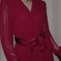 Miss Elliette Raspberry party dinner dress Shoulder pads 134
