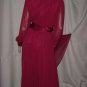 Miss Elliette Raspberry party dinner dress Shoulder pads 134