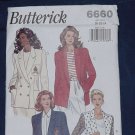 Misses Jacket blazer Butterick size 20-22-24 Uncut No. 136