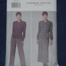 Misses Top Pants Skirt Size 12-14-16 Butterick Donna Ricco New York Uncut No. 136