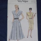 Very Easy Very Vogue 9904 Dress pattern 8-12 Uncut Button front flare or straight skirt No. 136 Very Easy Very Vogue 9904 Dress pattern 8-12 Uncut Button front flare or straight skirt No. 136