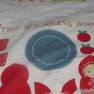 Little Red Riding Hood fabric panel No. 137 Little Red Riding Hood fabric panel No. 137