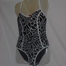 Reversible ladies One piece Swim Suit Bust 30 Animal Print Black Red white No. 138 Reversible ladies One piece Swim Suit Bust 30 Animal Print Black Red white No. 138