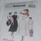 Misses Retro Butterick Pattern 5214 Sun dress Jacket Belt Size BB 8-14 Uncut No. 138 Misses Retro Butterick Pattern 5214 Sun dress Jacket Belt Size BB 8-14 Uncut No. 138