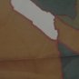 Scarf Fall Deep Green moss green earth tones abstract design Scarf  No.142
