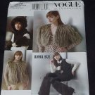 Vogue Accessories V639 sewing pattern Jacket vest hat mittens leg warmers One size No. 139 Vogue Accessories V639 sewing pattern Jacket vest hat mittens leg warmers One size No. 139