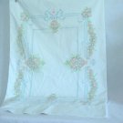 Stamped pillow case to cross stitch 1 pillow case 29.5" x 19.5" floral swags baskets No. 141 Stamped pillow case to cross stitch 1 pillow case 29.5" x 19.5" floral swags baskets No. 141