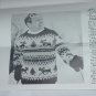 Reindeer Pullover McCall's Needlework & Crafts Magazine leaflet 692-B  No. 142