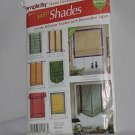 Simplicity Home Decorating Pattern Easy Shades No. 142 Simplicity Home Decorating Pattern Easy Shades No. 142
