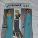 Dress uncut Butterick pattern 4731 EE 14-20 Uncut shrug dress No. 142