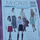 McCalls Pattern 3341 Quick & Easy Skirts in 5 lengths Size 12-18 No. 142 McCalls Pattern 3341 Quick & Easy Skirts in 5 lengths Size 12-18 No. 142
