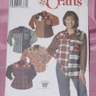 Misses Shirt Appliques 7505 Simplicity Crafts Size Y 18-22 No. 142 Misses Shirt Appliques 7505 Simplicity Crafts Size Y 18-22 No. 142