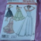 Misses' Simplicity 5006 Lingerie Corset Petticoat Underskirt yoke 6-12 No. 142