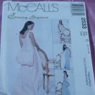 Evening Elegance McCall's 2533 gown back pouf train Size 12-16 No. 142 Evening Elegance McCall's 2533 gown back pouf train Size 12-16 No. 142