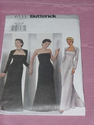 Amazon.com: Butterick Very Easy Formal Dress Pattern # 6764: Arts