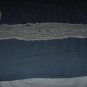 Net lace table runner dresser scarf Tambour lace has flaws No. 143