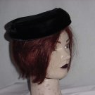 Beresford Black Velvet womans hat 1950s 1960s  No. 144