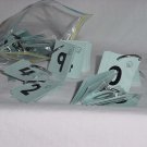 Laminated Numbers 0-9 30 sets on binder rings 143 Laminated Numbers 0-9 30 sets on binder rings 143